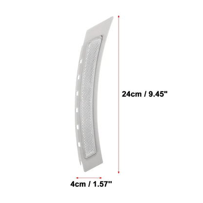 Front Bumper Reflector for BMW 5 Series LCI White
