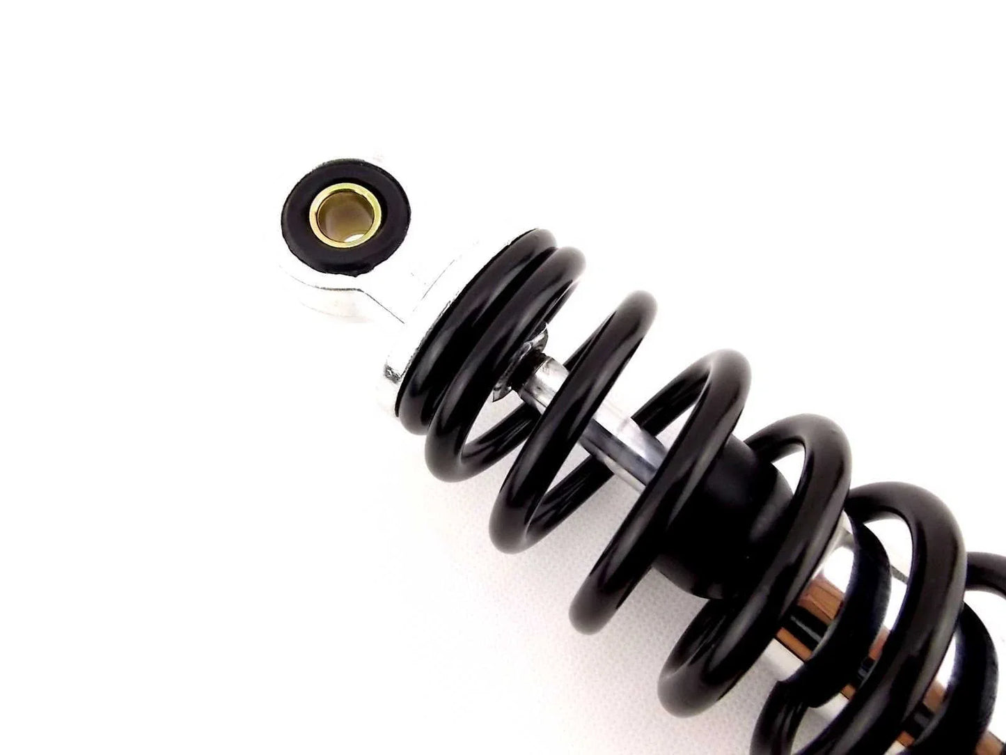 280mm JBS Black/Chrome Rear Shock Absorbers for Yamaha DT80 (1981-1983)