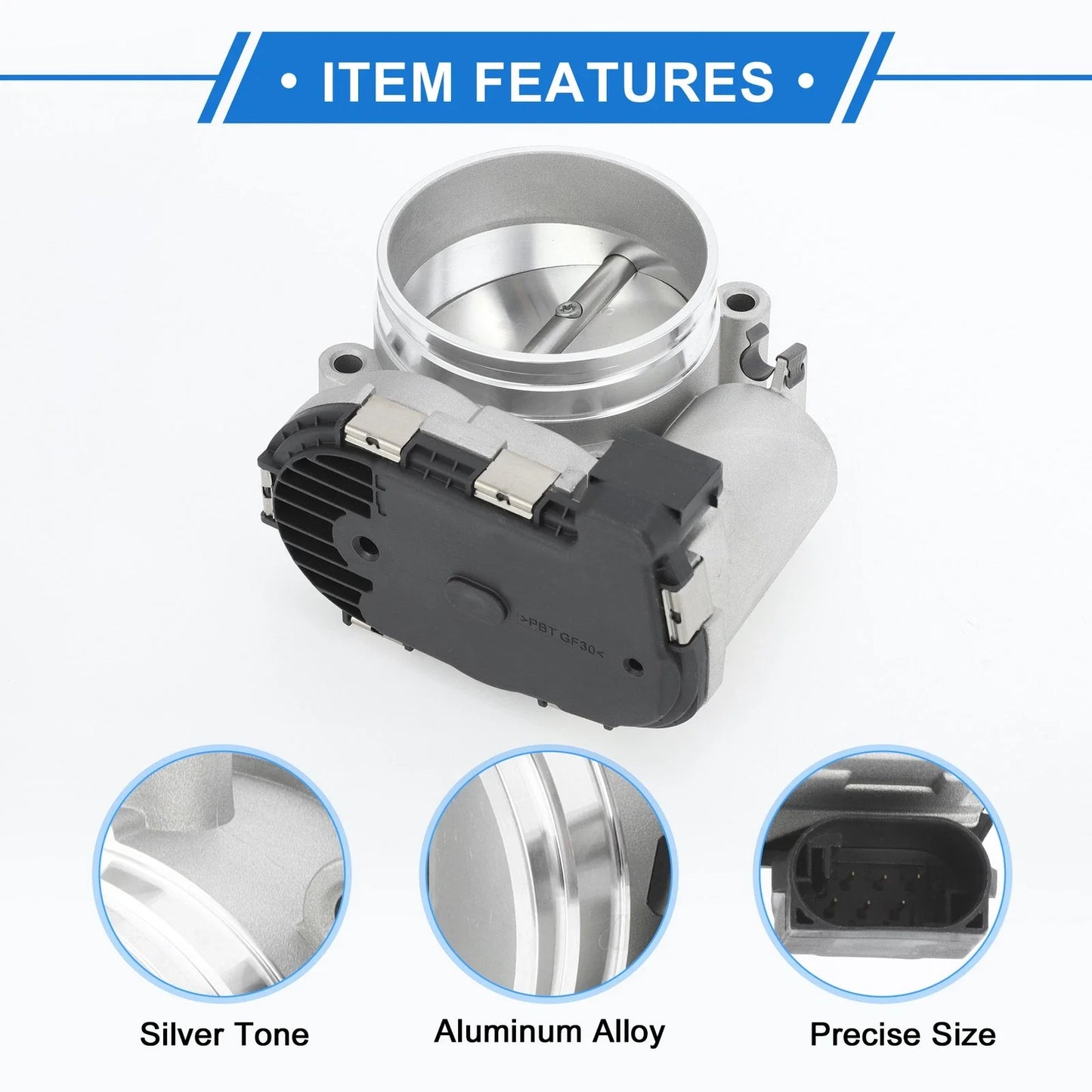 Throttle Body for Porsche 911 3.6L 3.8L (2010-2016) - 1 x Quality Part