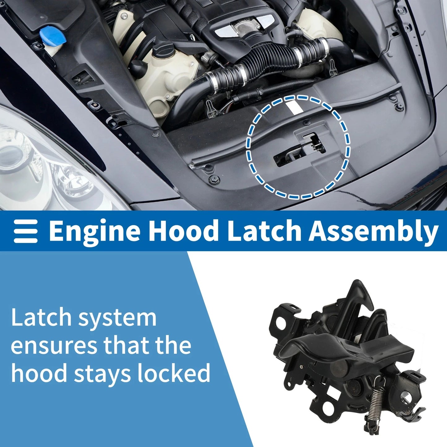 Hood Latch Assembly for Toyota Corolla (2007–2014) No. 5351002300