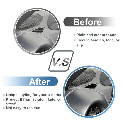 Air Condition Outlet Vent Trim Cover Frame Set of 2 for Toyota GR86 (2021–2023)
