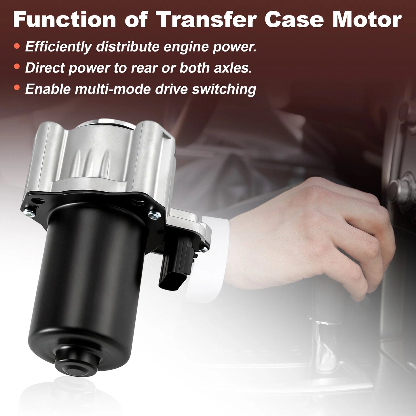 Transfer Case Shift Motor for Dodge Durango, Jeep Grand Cherokee (68026953AA)
