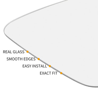 Right Side Mirror Glass w/ Adhesive for BMW Mini Cooper (2007-2015)