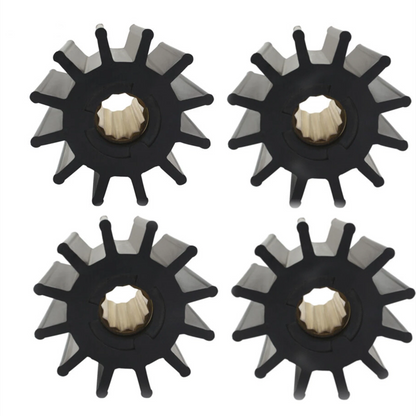 Set of 4 Neoprene Water Pump Impellers for Volvo Penta