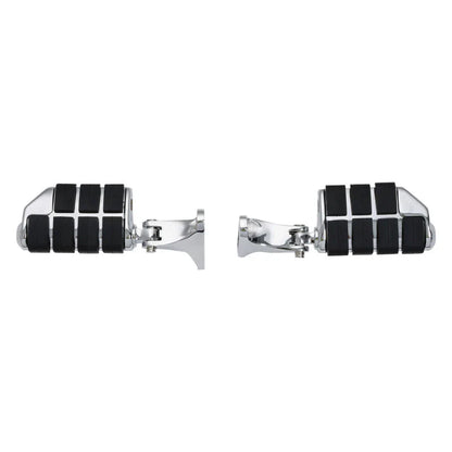 Chrome Rear Footpeg Pair for Harley Touring Street Glide (1993-2025)