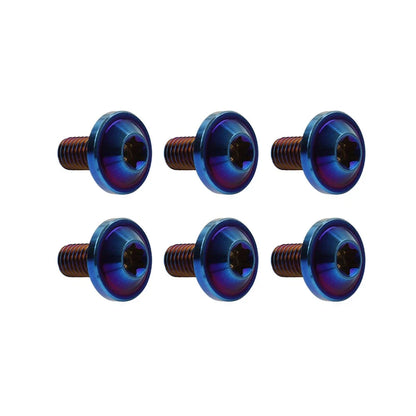 6 x M5x30mm Titanium Alloy Torx Head Bolts for Bike Motorcycle