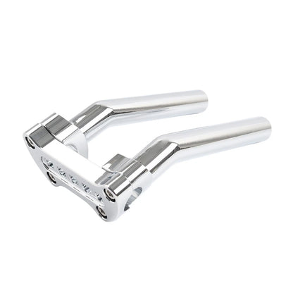 1x 6.5" Pullback Handlebar Riser Top Clamp for Harley Dyna FXD Softail XL883 1200