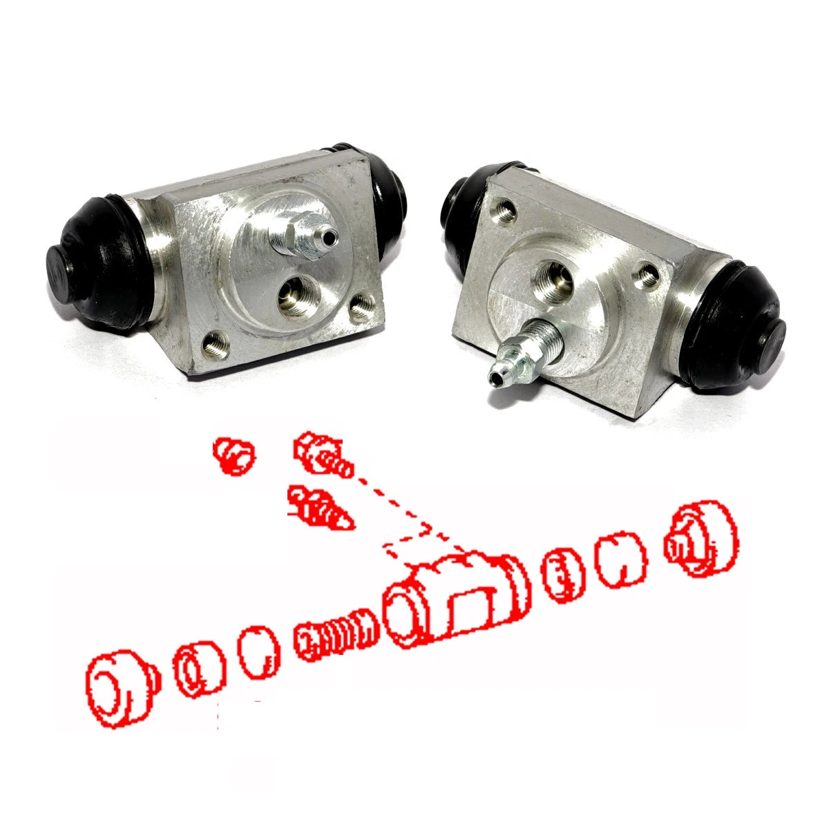 Rear Wheel Brake Cylinder for Toyota Hilux Vigo Double Cab (2005–2015)