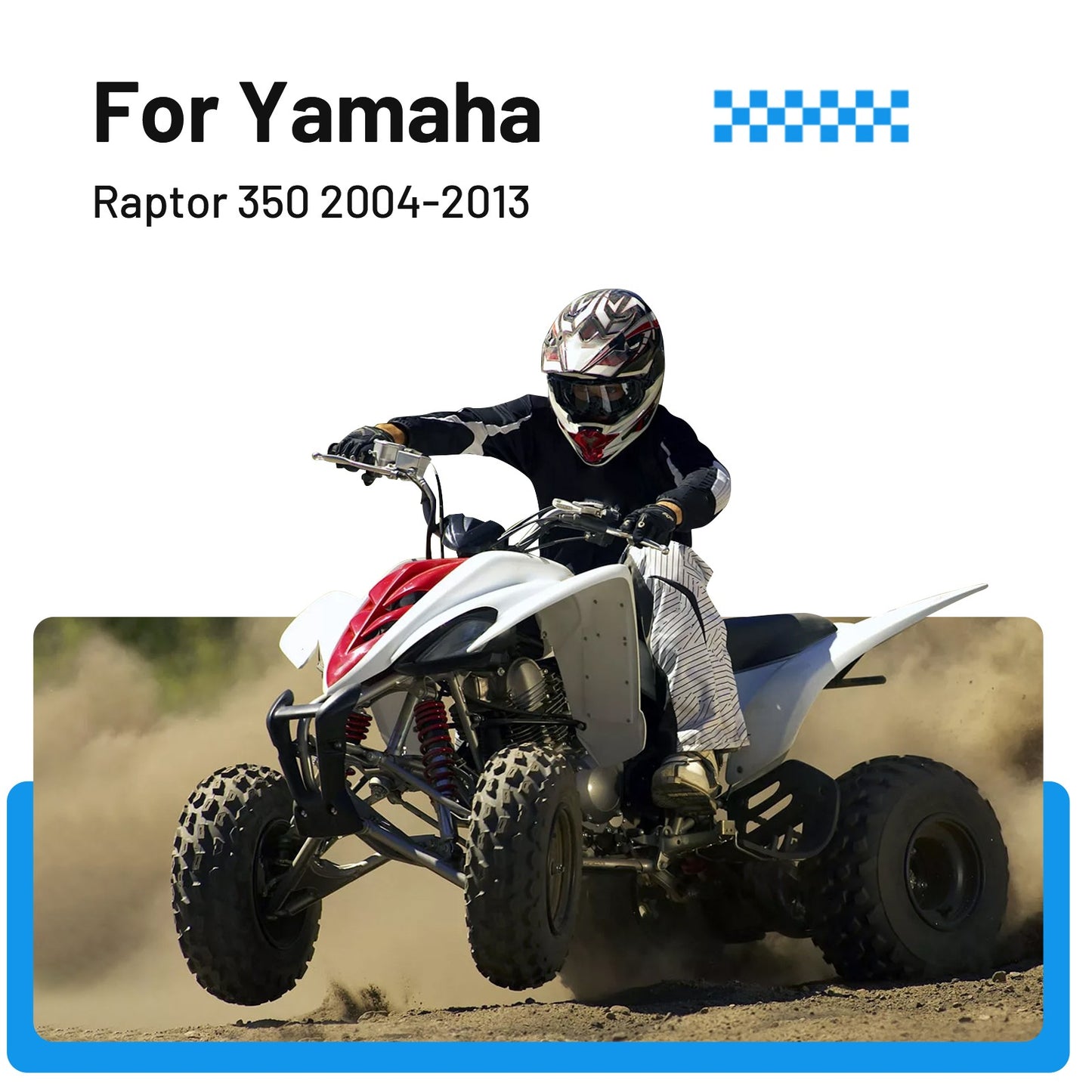 Air Box Filter Cleaner Case with Lid for Yamaha YFM350R (2004–2013)