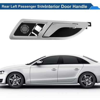 Rear Left Passenger Side Interior Door Handle for VW Skoda (2001–2008) Chrome