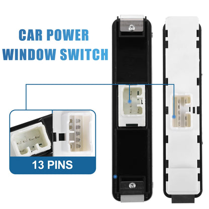 Set of 2 Master Power Window Switches for Suzuki (37990-60A00, 37995-60A00)