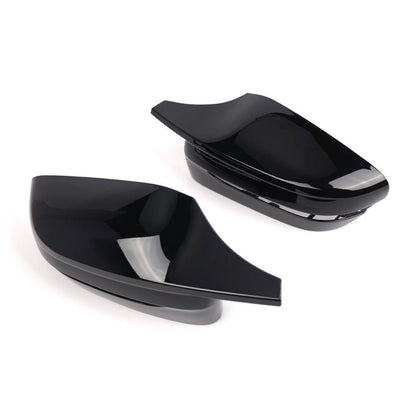M Style Side Mirror Cover Caps for BMW 3 Series G20 G30 (2019–2023) Glossy Black