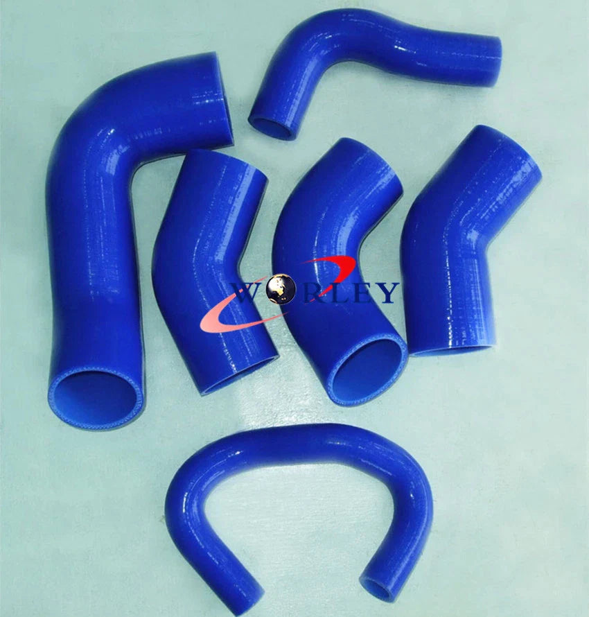 RED Silicone Intercooler Hose Kit for Mitsubishi Lancer Evo 7-9 (2001-2007)