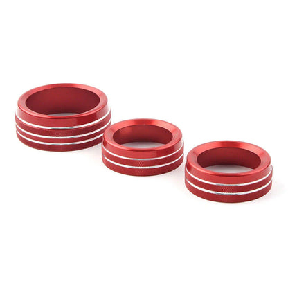 Air Conditioner Switch Knob for Dodge Challenger 2015-2024 Red