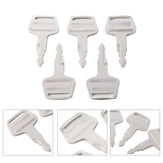 5 x KV02 Heavy Equipment Ignition Keys for Kato Excavator Models (HD)