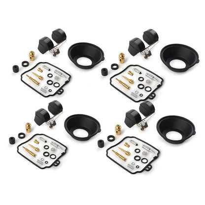 4 x Carburetor Repair Kits for Yamaha XJ600 Seca II 600 (1996-2003)