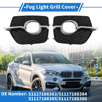 Front Left / Front Right Fog Light Grill for BMW X6