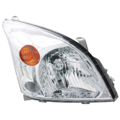 LH+RH / Pair / Chrome Headlights for Toyota Prado 120 Series (2002–2009)