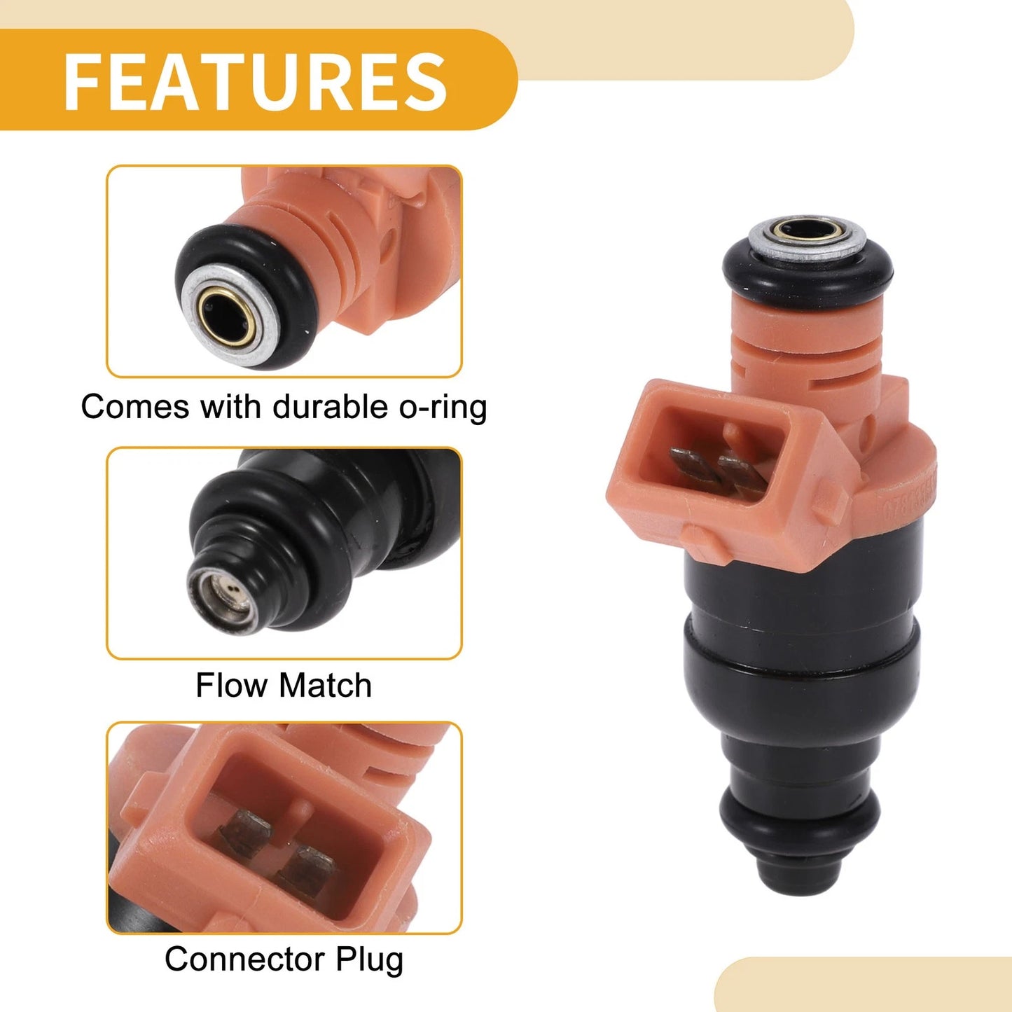 1 Pc No.078133551BL Fuel Injector for Audi A6 Quattro (2000–2004)