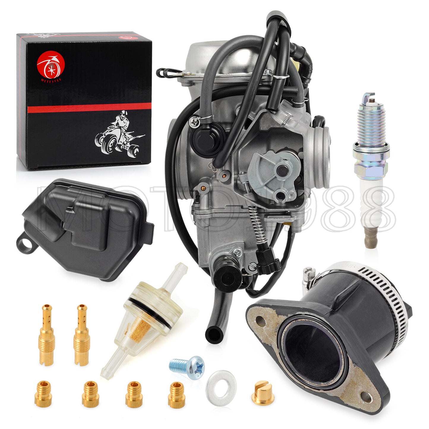 Carburetor & Intake Manifold Boot for Honda Foreman 500 (2005–2016)