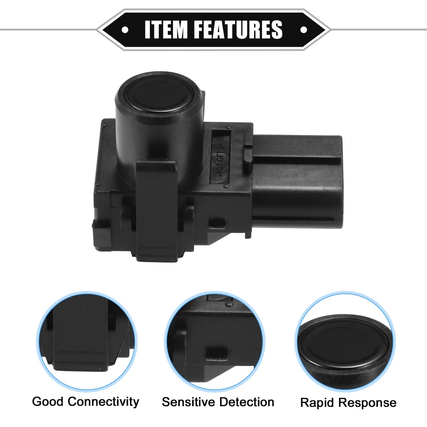 2 x PDC Front Bumper Reverse Parking Assist Sensors for Lexus (2010-2015)