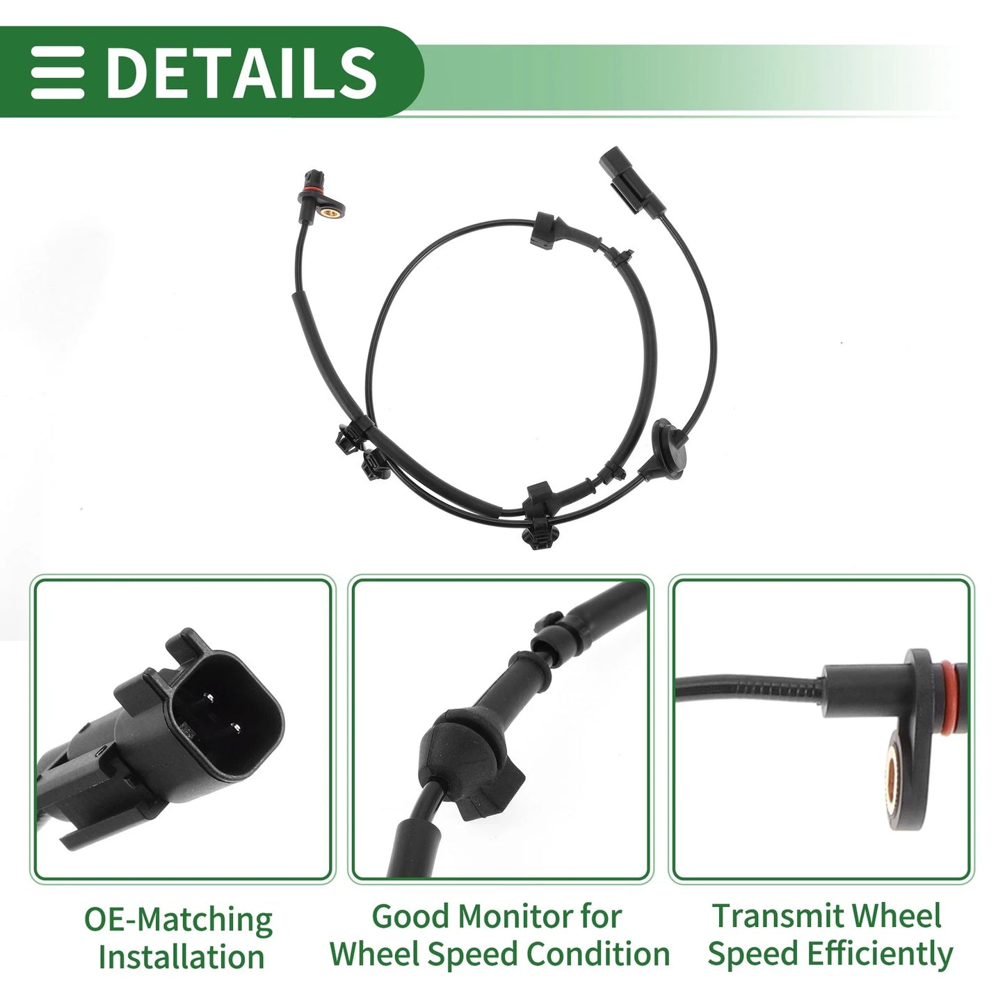 ABS Wheel Speed Sensor No. 4670A571 for Mitsubishi Outlander (2014–2016)