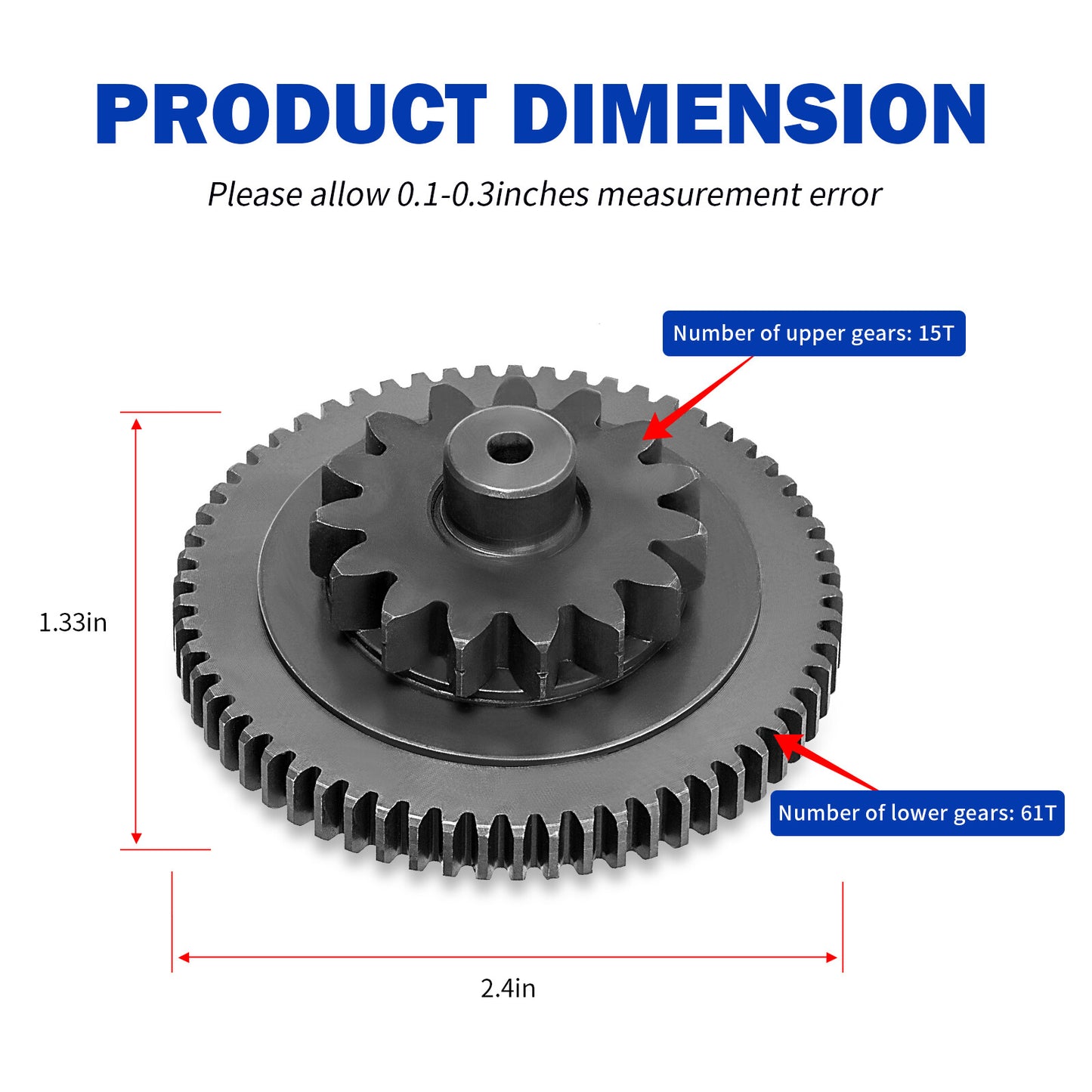 Starter Limiter Gear for Kawasaki KFX700 (2004–2009, 2011)