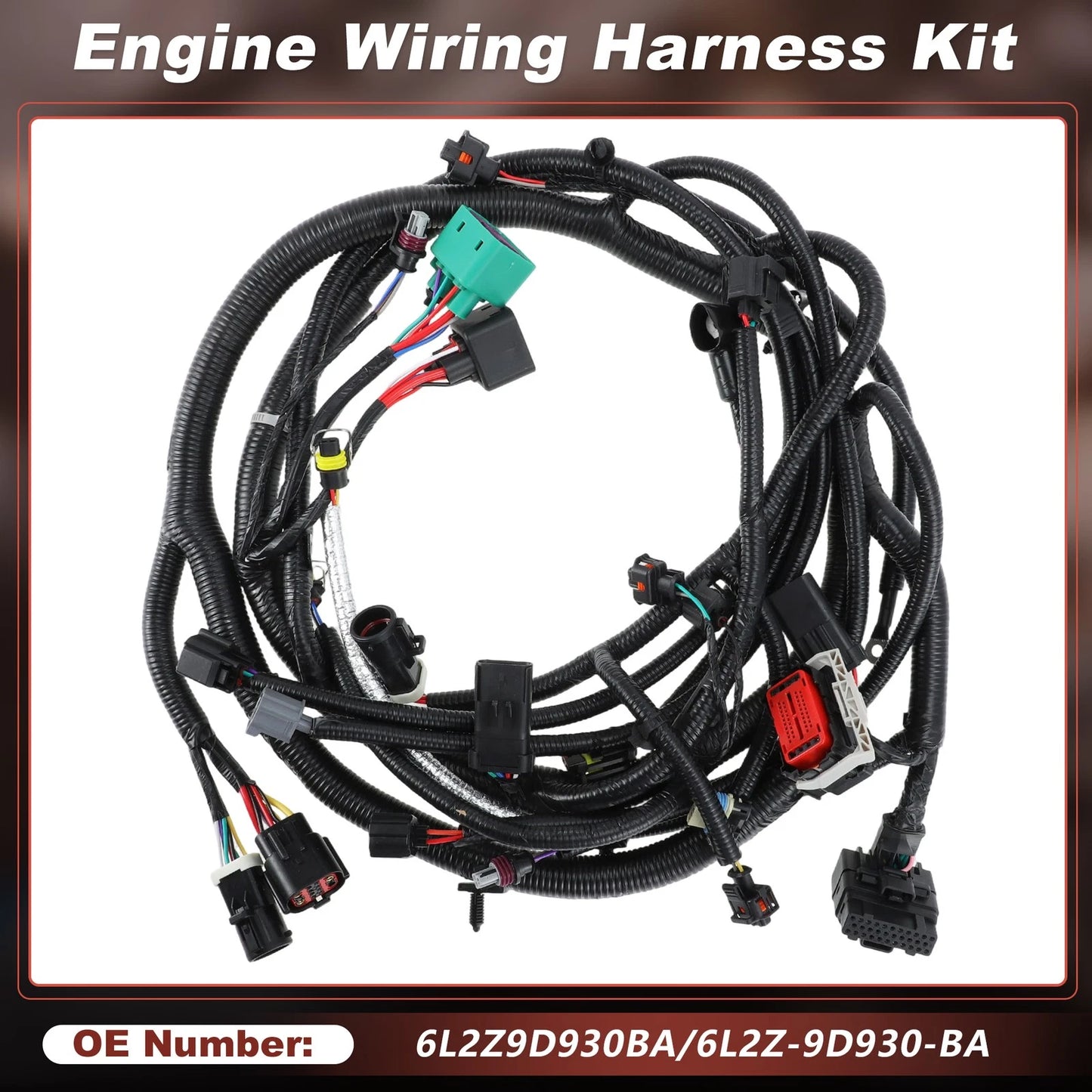 Engine Wiring Harness for Ford F250-F550 Super Duty 6.0L V8 (2003–2004) 3C3Z-12B637-BA
