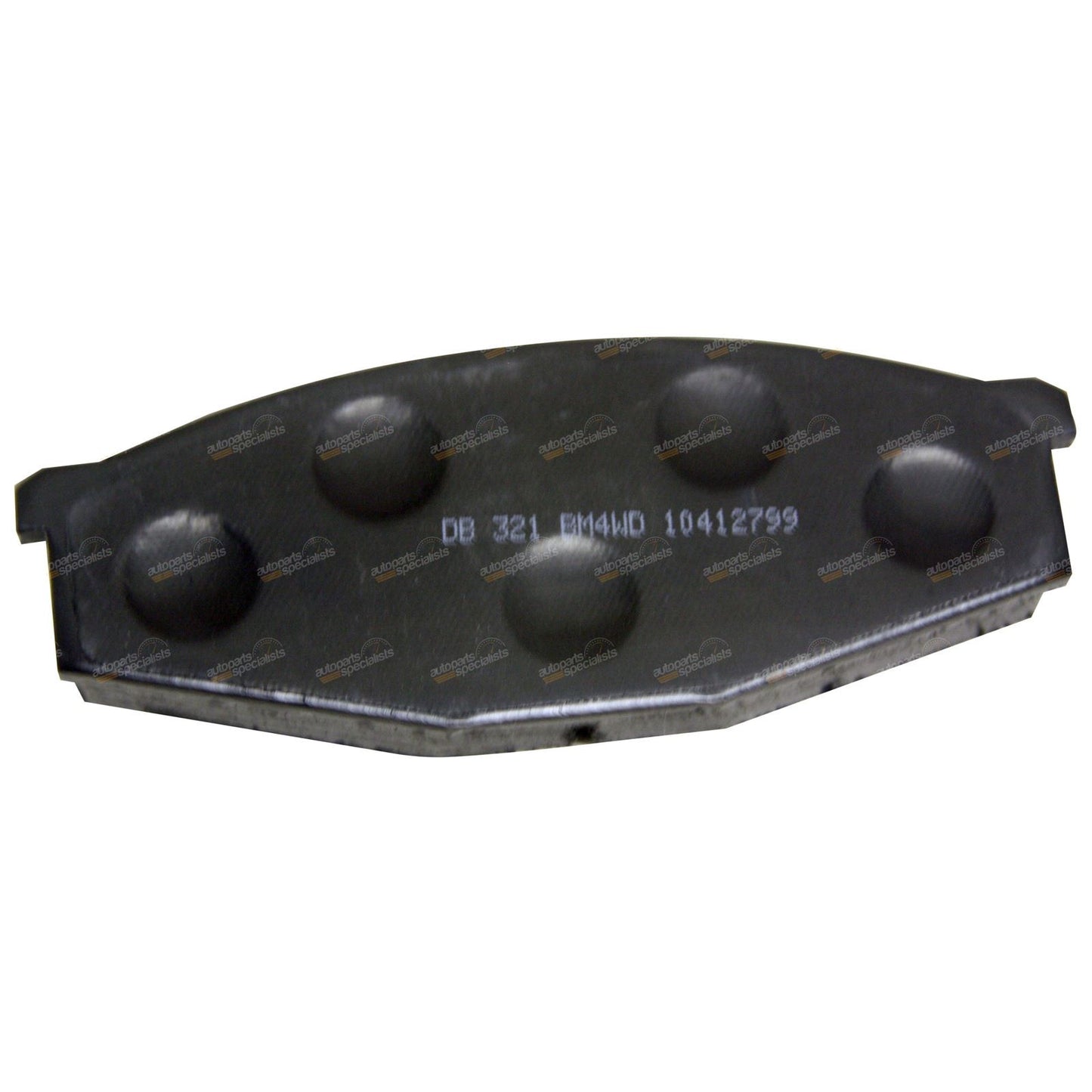 Set of 4 Front Disc Brake Pads for Nissan Patrol G60 GQ MQ (1971–1999)