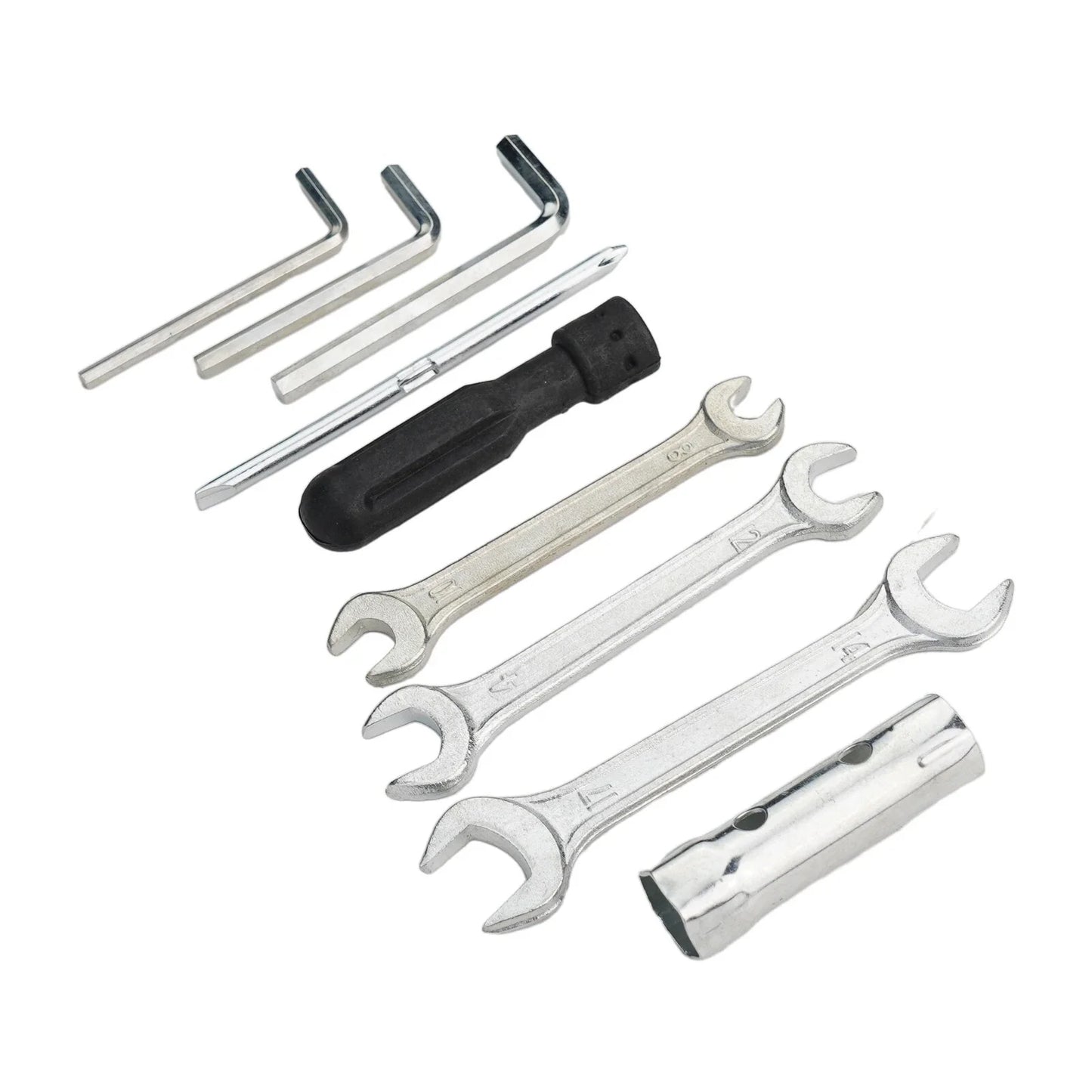 8Pcs Multifunctional Motorcycle Repair Tool Set Wrench Sleeve Screwdriver