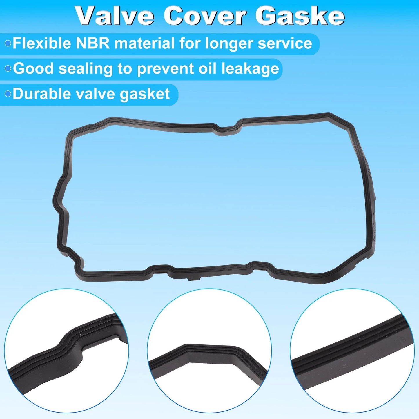 Valve Cover Gasket for Mercedes-Benz C350E (2016–2017) Fluorine Rubber