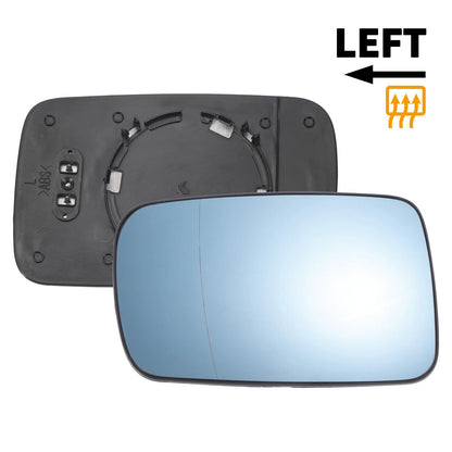 Left Side Heated Blue Glass Mirror for BMW 3 Series E46 (1998–2006)
