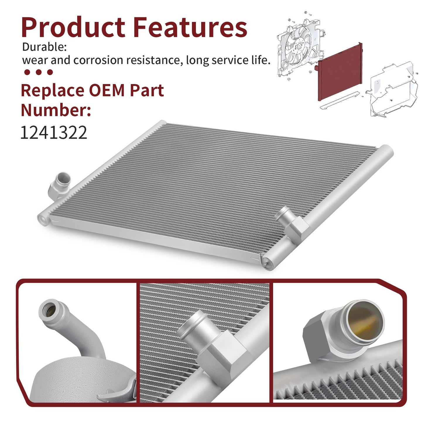 Radiator for Polaris RZR Pro S / RZR Pro S 4 (2025)