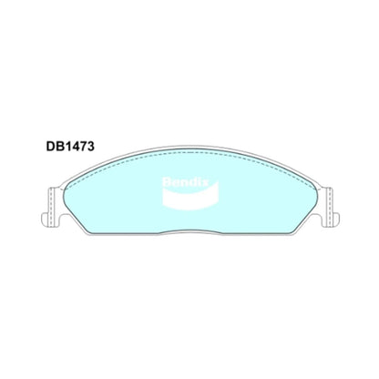 Ultimate Brake Pads for Ford Fairmont Fairlane BA BF (2002 - 2008)