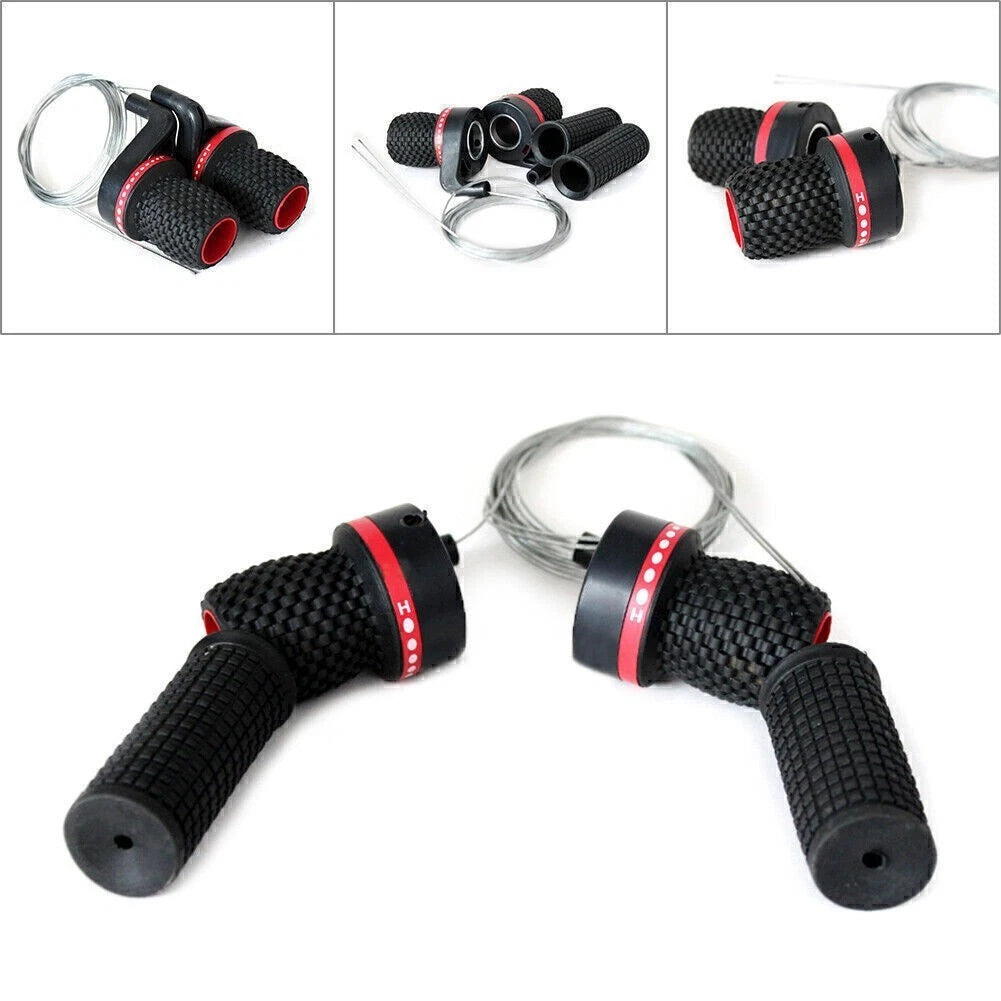Speed Shifter Derailleur Handle Twist Grip Gear Shift for Mountain Bike