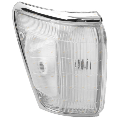 2 x LH+RH Chrome Corner Indicator Lights for Toyota Hilux (1994–1997)