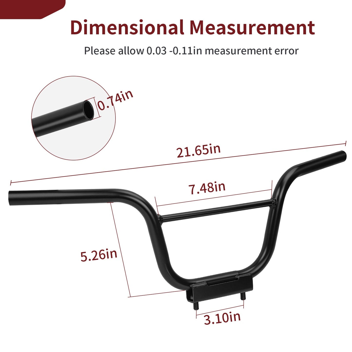 Handlebar Steering Bars for Honda CRF50F (2004–2023)