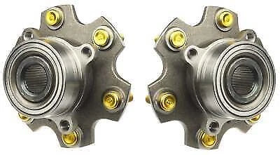 Pair Front Wheel Bearing Hubs for Mitsubishi Pajero NM NP (1999–2006)