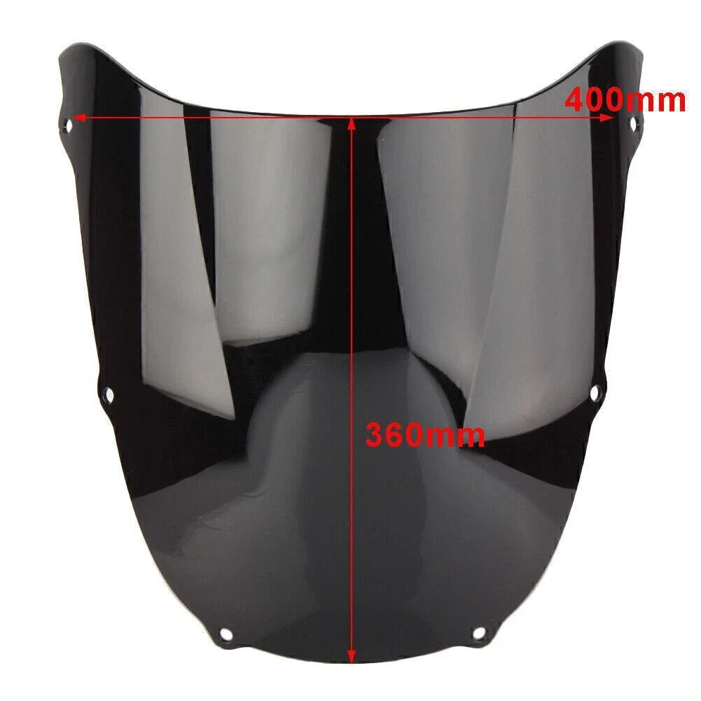 Silver Windshield for Kawasaki ZX6R ZX 6R (1998-1999)
