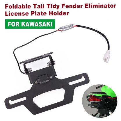Tail Tidy Eliminator Plate Holder for Kawasaki Ninja 400 (2018–2024)