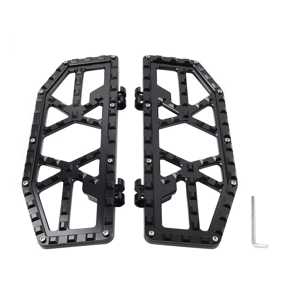 2Pcs Floorboards Foot Peg Pedals for Harley Electra Glide (2000–2023)