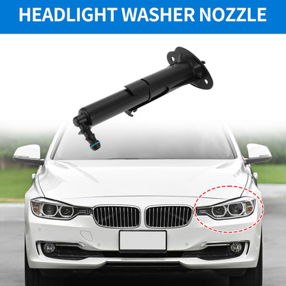 Front Driver Side Headlight Washer Nozzle for Porsche Cayenne (2011–2018) No. 95862816110