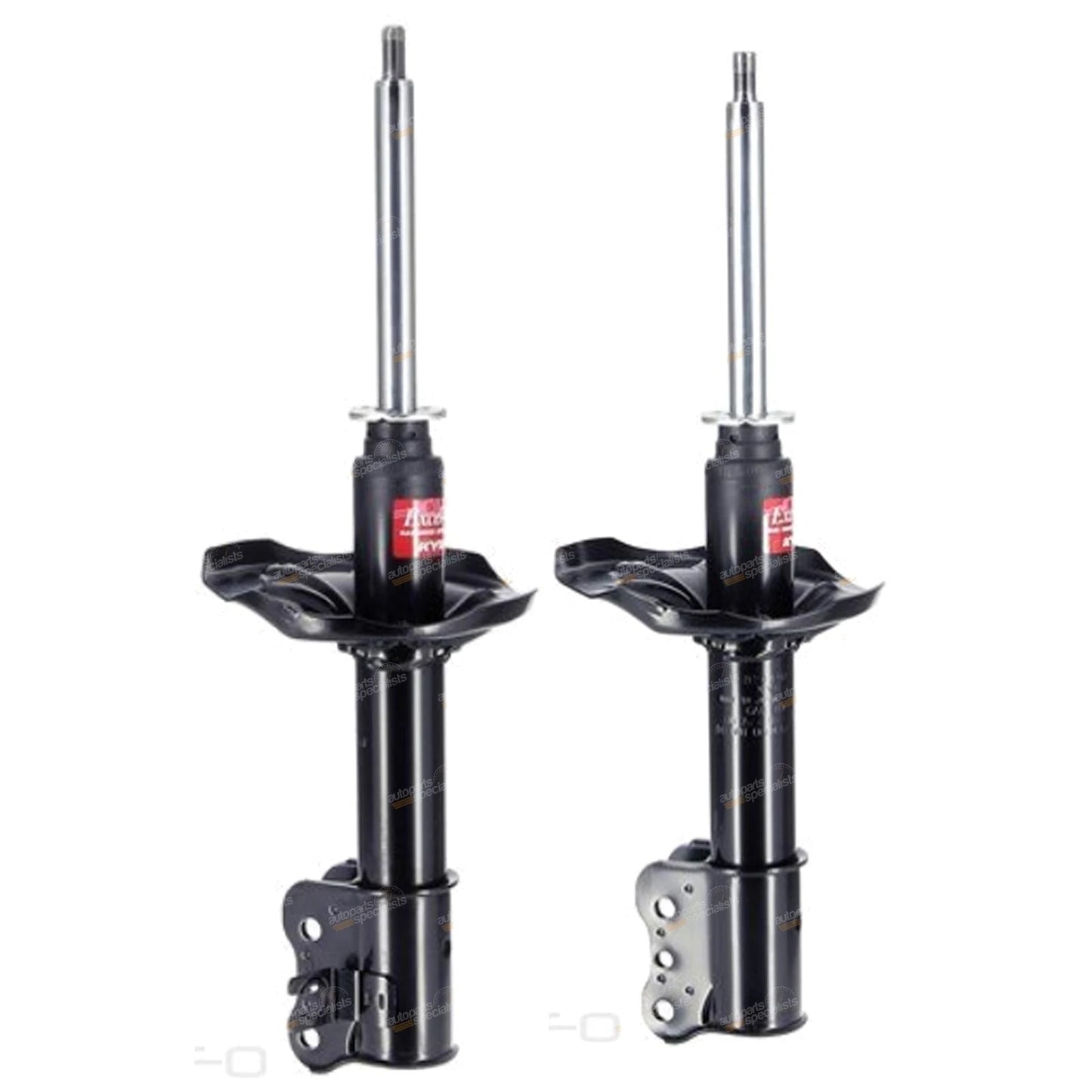 2 Front Gas Strut Shock Absorbers for Mazda 626 (1997–2002)