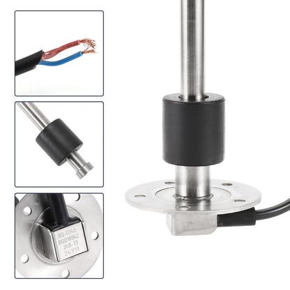 Fuel Sending Unit and Gauge Kit 240-33 Ohm for Boat Truck Vehicle