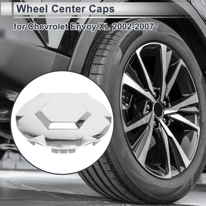 Wheel Center Cap for Chevrolet Envoy XL (2002–2009) Chrome Silver Tone