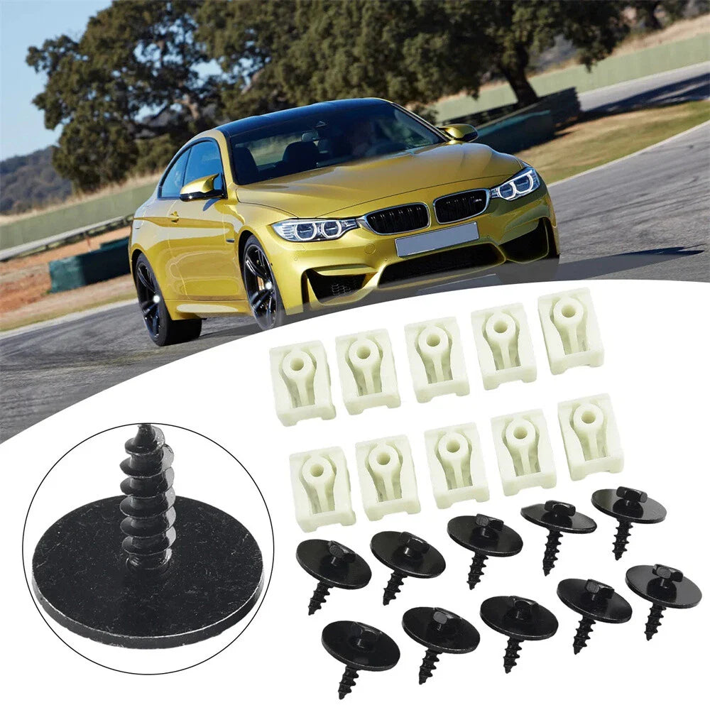 20 x Front Fender Liner Clip Hex Bolt Screws for BMW (2006-2013)