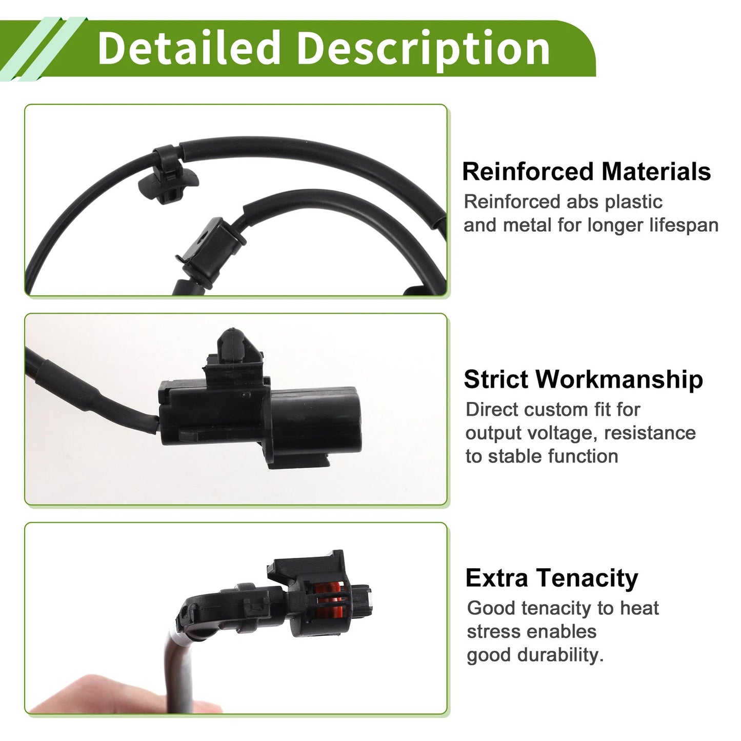 ABS Wheel Speed Sensor No. 59810B1030 for Hyundai Genesis G80 (2015–2020)