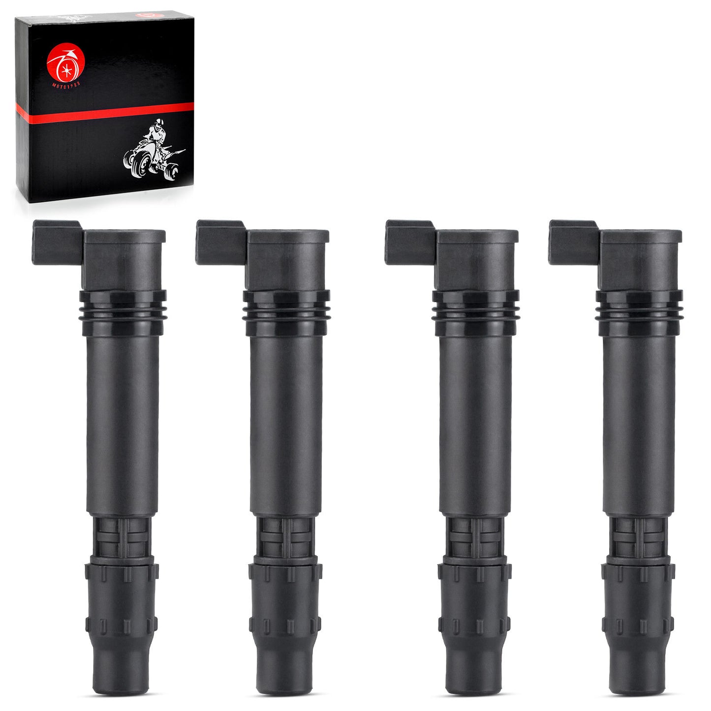 Set of 4 Ignition Coils for Honda CBR1000RR (2004–2007)