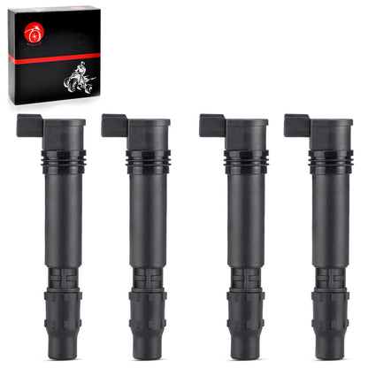 Set of 4 Ignition Coils for Honda CBR1000RR (2004–2007)