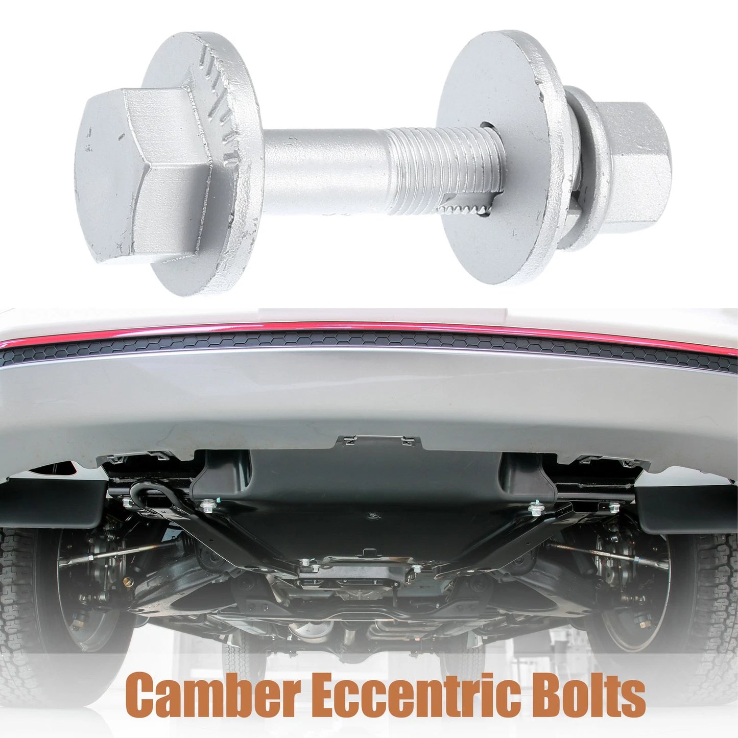 Set of 2 Eccentric Alignment Camber Bolts for Hyundai Kia (2011–2016) No. 546403R000